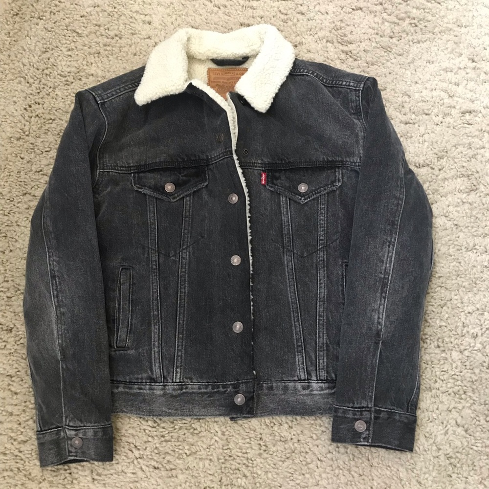 Vintage Levis Sherpa Jean Jacket
